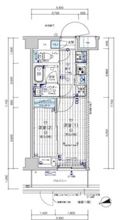 メインステージ川口リンクス【6階】の間取り