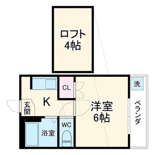 インフォヒルズ【2階】の間取り