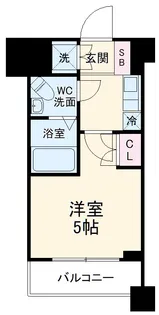 ナイスアーバンステイツ綱島【5階】の間取り