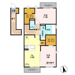 リゾーマ【2階】の間取り