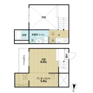 CIELO VERDE【1階】の間取り