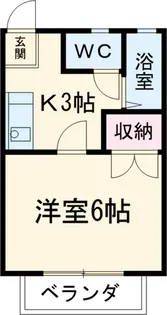 スカイパーク21【2階】の間取り