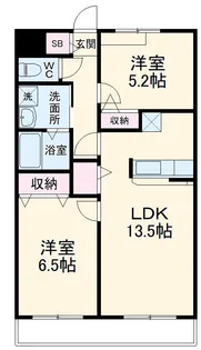 フォンス大門【1階】の間取り