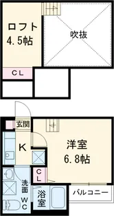 サクラパレス【2階】の間取り