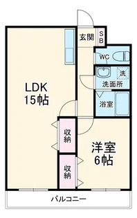 クレシア大高台【2階】の間取り