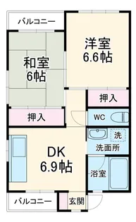 サングローリー【4階】の間取り