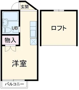 オレンジハイツ【2階】の間取り