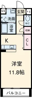 サニーウエル【2階】の間取り