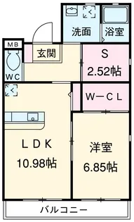 PRIUS相原郷【2階】の間取り
