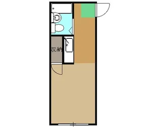 コーポ山王2【102号室】の間取り