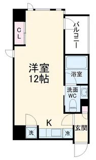 COZY徳川園【4階】の間取り
