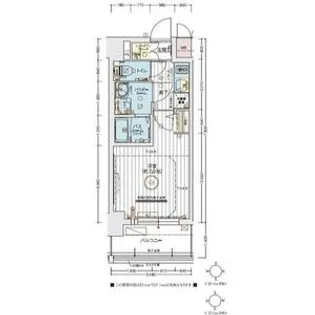 エステムコート名古屋サウスネクスト【3階】の間取り