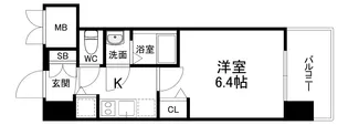アドバンス大阪グロウス【2階】の間取り