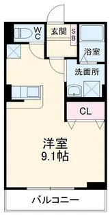 グランドゥール【3階】の間取り