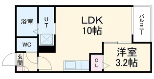 Warren hekinannishikiⅠ【202号室】の間取り