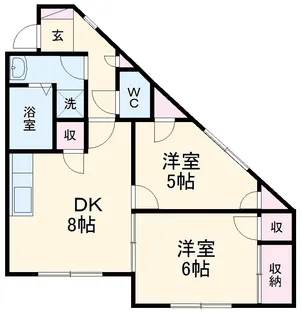 HAPPY KOMACHIYO【2階】の間取り