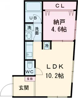 BASECAMP浜田山【1階】の間取り