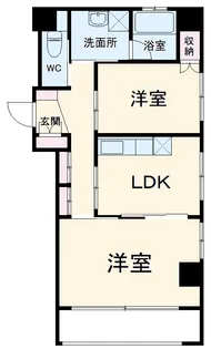 ピアビル【7階】の間取り