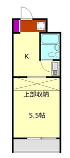 ロイヤルマンション松田【2階】の間取り