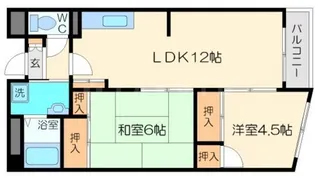 サンラフィーネ【3階】の間取り