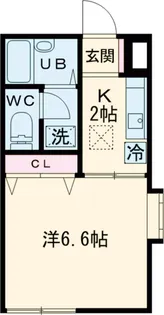 ベルグラン祖師谷【1階】の間取り
