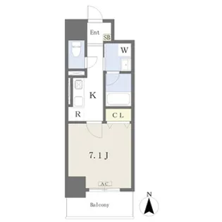 ファスティーナ本陣【9階】の間取り