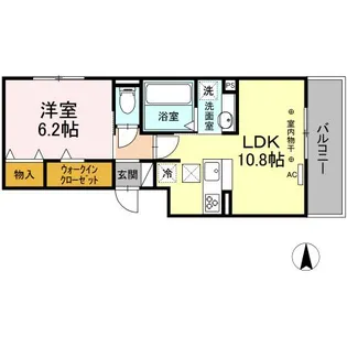 アンビエンテ【2階】の間取り