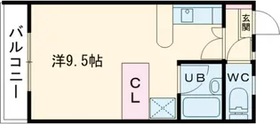 アイビーハウス【103号室】の間取り