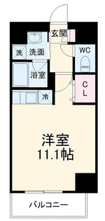 SHOKEN Residence名古屋今池【9階】の間取り