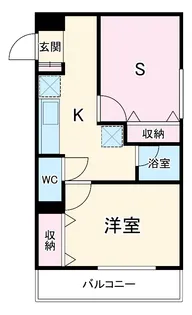 ハイツ新渡場A棟【2階】の間取り