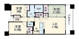 SS.FLAT桜山【4階】の間取り