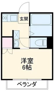 ガルバンⅡ【103号室】の間取り