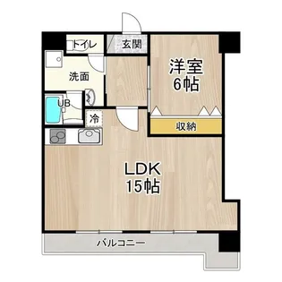 アルカディアイン【7階】の間取り