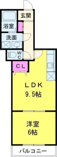 CASA胡録台【1階】の間取り