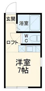 ユナイト富士見アントワーヌ【106号室】の間取り