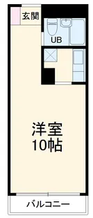 ライオンズマンション下総中山第弐【2階】の間取り
