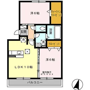 F【1階】の間取り