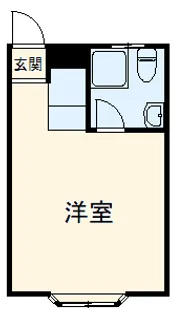 クロノス神田【2階】の間取り