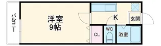 エクセラン Ⅰ【202号室】の間取り