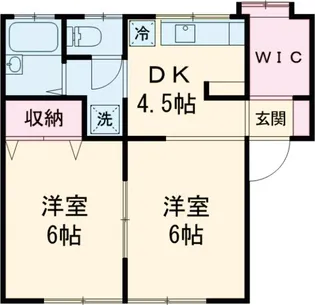 anハイツ【101号室】の間取り