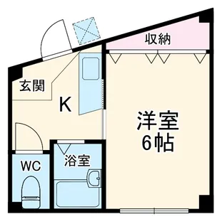 コスモ生田【3階】の間取り