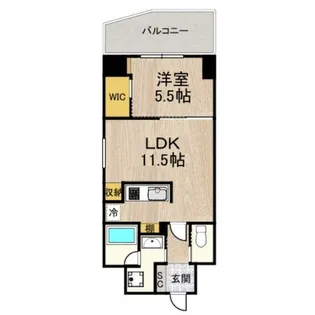 one o one内代【203号室】の間取り