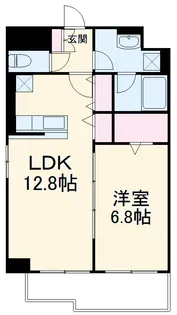 グリュックス クレー【3階】の間取り