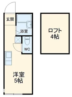 モンステラ戸塚【1階】の間取り