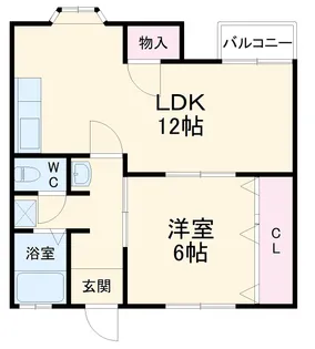 伊丹ビル【3階】の間取り