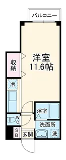 コレージュ【3階】の間取り