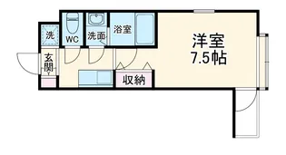 プレステージⅡ【1階】の間取り