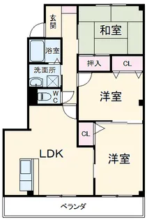 グランドコーポ甲子園【301号室】の間取り