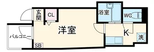 レジア豊中本町【3階】の間取り