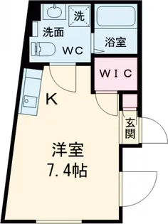 Residence 武蔵小山【4階】の間取り